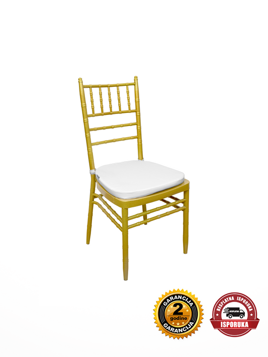 Trpezarijska stolica metalna TIFFANY (sa jastukom)